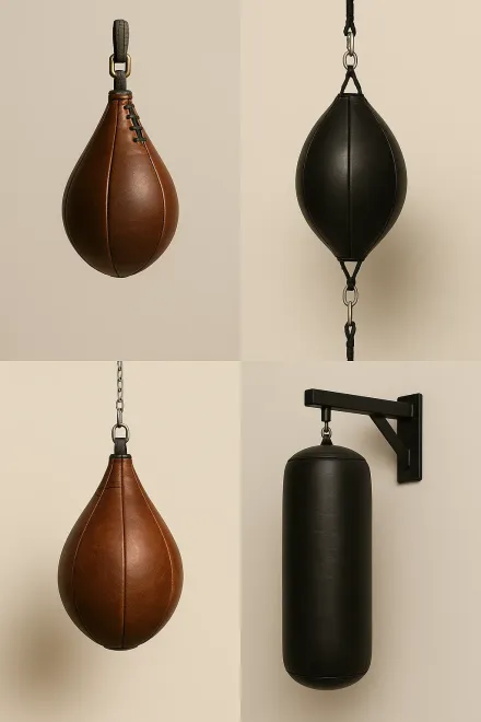 Diferentes tipos de peras para boxear