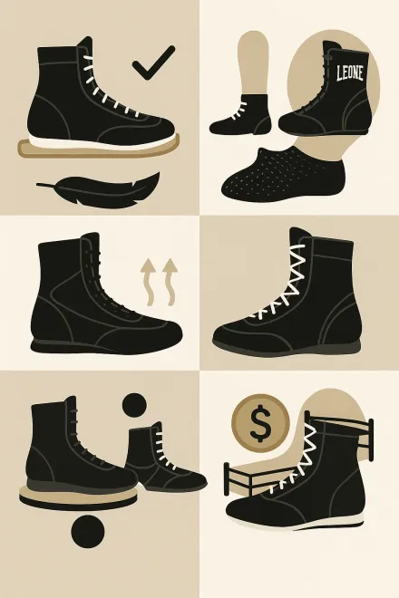 Consejos para elegir botas de boxeo Leone