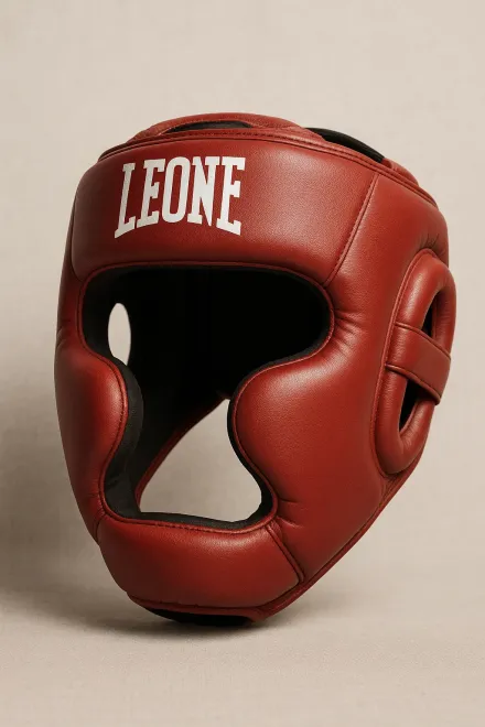 Casco de boxeo Leone con protección reforzada