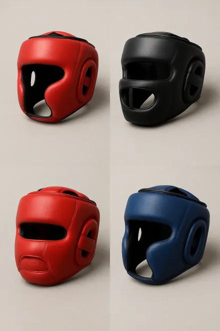 Diferentes tipos de cascos de boxeo