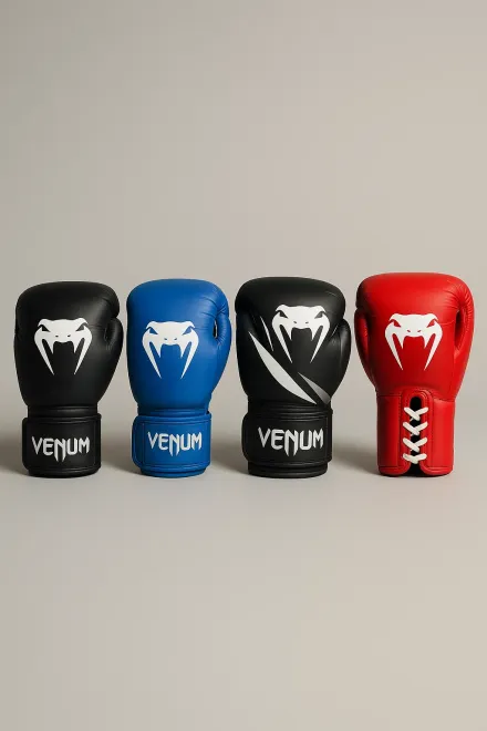 Different Venum boxing glove models