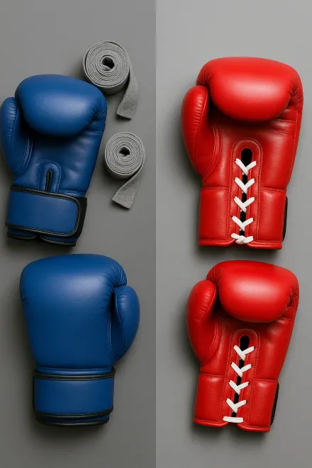 Differences between training and competition gloves