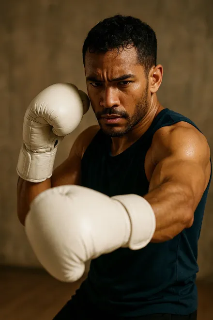 Mantenimiento y limpieza de guantes de boxeo blancos