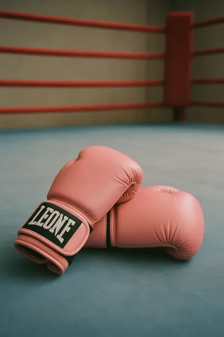 Tallas de guantes de boxeo rosas